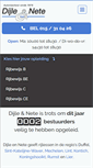 Mobile Screenshot of dijle-en-nete.be